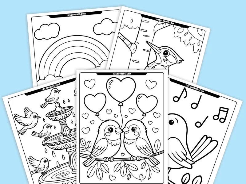 Bird Coloring Pages