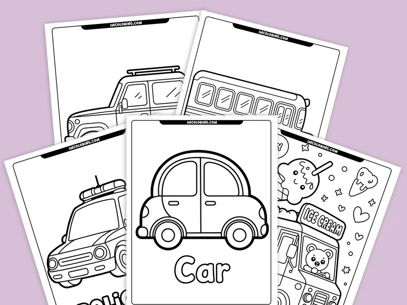 Car Coloring Pages