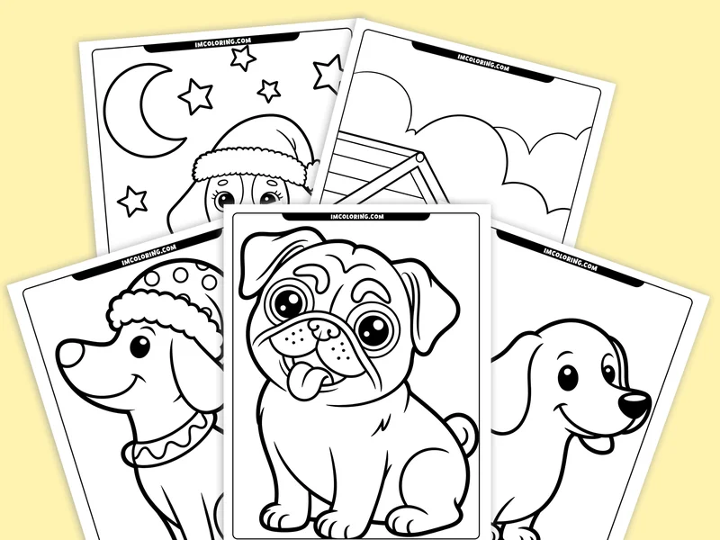 Dog Coloring Pages