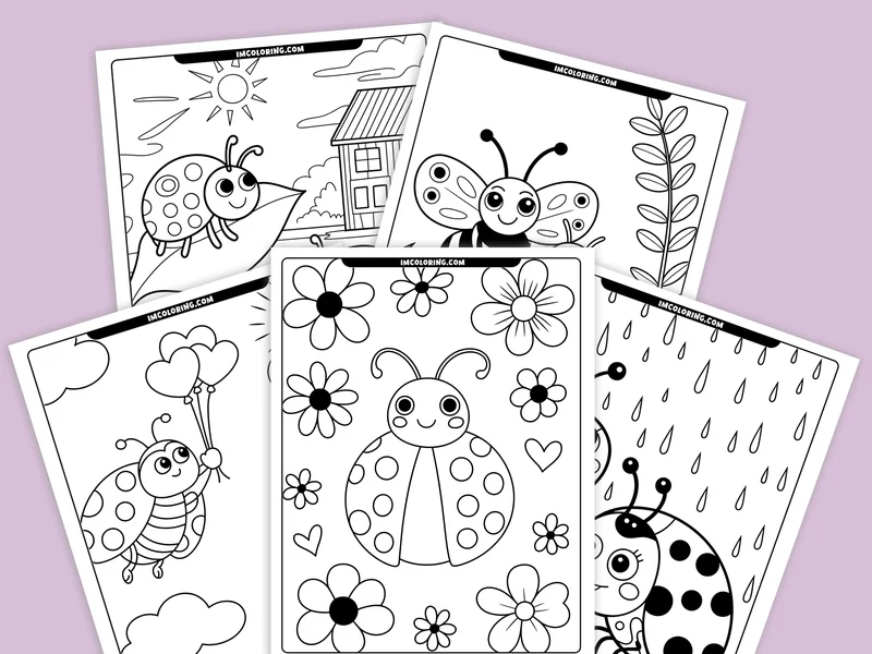 ladybug Coloring Pages