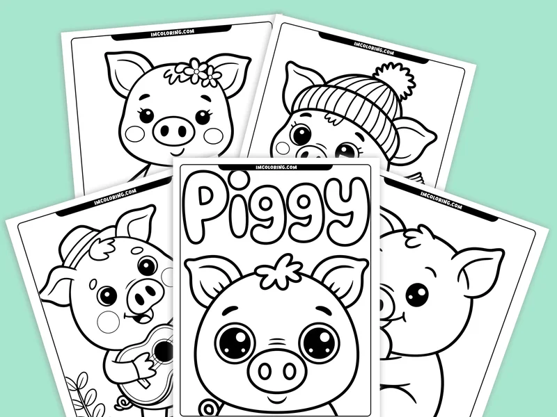 pig Coloring Pages